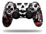 WraptorSkinz Skin compatible with Sony PS4 Dualshock Controller PlayStation 4 Original Slim and Pro Skull Splatter (CONTROLLER NOT INCLUDED)