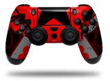 WraptorSkinz Skin compatible with Sony PS4 Dualshock Controller PlayStation 4 Original Slim and Pro Emo Star Heart (CONTROLLER NOT INCLUDED)