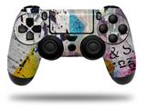 WraptorSkinz Skin compatible with Sony PS4 Dualshock Controller PlayStation 4 Original Slim and Pro Urban Graffiti (CONTROLLER NOT INCLUDED)