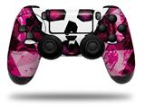 WraptorSkinz Skin compatible with Sony PS4 Dualshock Controller PlayStation 4 Original Slim and Pro Pink Bow Princess (CONTROLLER NOT INCLUDED)