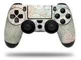 WraptorSkinz Skin compatible with Sony PS4 Dualshock Controller PlayStation 4 Original Slim and Pro Flowers Pattern 02 (CONTROLLER NOT INCLUDED)