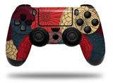 WraptorSkinz Skin compatible with Sony PS4 Dualshock Controller PlayStation 4 Original Slim and Pro Flowers Pattern 04 (CONTROLLER NOT INCLUDED)