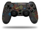 WraptorSkinz Skin compatible with Sony PS4 Dualshock Controller PlayStation 4 Original Slim and Pro Flowers Pattern 07 (CONTROLLER NOT INCLUDED)