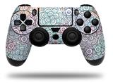 WraptorSkinz Skin compatible with Sony PS4 Dualshock Controller PlayStation 4 Original Slim and Pro Flowers Pattern 08 (CONTROLLER NOT INCLUDED)