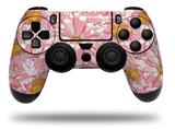 WraptorSkinz Skin compatible with Sony PS4 Dualshock Controller PlayStation 4 Original Slim and Pro Flowers Pattern 12 (CONTROLLER NOT INCLUDED)