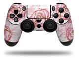 WraptorSkinz Skin compatible with Sony PS4 Dualshock Controller PlayStation 4 Original Slim and Pro Flowers Pattern Roses 13 (CONTROLLER NOT INCLUDED)