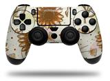 WraptorSkinz Skin compatible with Sony PS4 Dualshock Controller PlayStation 4 Original Slim and Pro Flowers Pattern 19 (CONTROLLER NOT INCLUDED)
