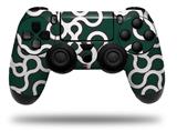 WraptorSkinz Skin compatible with Sony PS4 Dualshock Controller PlayStation 4 Original Slim and Pro Locknodes 03 Hunter Green (CONTROLLER NOT INCLUDED)