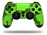 WraptorSkinz Skin compatible with Sony PS4 Dualshock Controller PlayStation 4 Original Slim and Pro Deathrock Bats Green (CONTROLLER NOT INCLUDED)