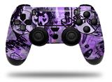 WraptorSkinz Skin compatible with Sony PS4 Dualshock Controller PlayStation 4 Original Slim and Pro Scene Kid Sketches Purple (CONTROLLER NOT INCLUDED)