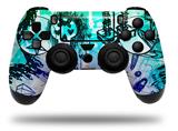 WraptorSkinz Skin compatible with Sony PS4 Dualshock Controller PlayStation 4 Original Slim and Pro Scene Kid Sketches Rainbow (CONTROLLER NOT INCLUDED)