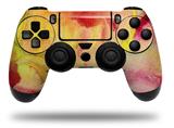 WraptorSkinz Skin compatible with Sony PS4 Dualshock Controller PlayStation 4 Original Slim and Pro Painting Yellow Splash (CONTROLLER NOT INCLUDED)