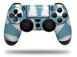 WraptorSkinz Skin compatible with Sony PS4 Dualshock Controller PlayStation 4 Original Slim and Pro Winter Trees Blue (CONTROLLER NOT INCLUDED)