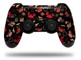 WraptorSkinz Skin compatible with Sony PS4 Dualshock Controller PlayStation 4 Original Slim and Pro Crabs and Shells Black (CONTROLLER NOT INCLUDED)