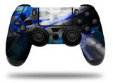 WraptorSkinz Skin compatible with Sony PS4 Dualshock Controller PlayStation 4 Original Slim and Pro ZaZa Blue (CONTROLLER NOT INCLUDED)