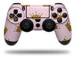 WraptorSkinz Skin compatible with Sony PS4 Dualshock Controller PlayStation 4 Original Slim and Pro Golden Crown (CONTROLLER NOT INCLUDED)