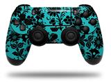 WraptorSkinz Skin compatible with Sony PS4 Dualshock Controller PlayStation 4 Original Slim and Pro Peppered Flower (CONTROLLER NOT INCLUDED)