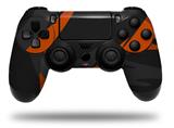 WraptorSkinz Skin compatible with Sony PS4 Dualshock Controller PlayStation 4 Original Slim and Pro Jagged Camo Burnt Orange (CONTROLLER NOT INCLUDED)