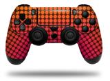 WraptorSkinz Skin compatible with Sony PS4 Dualshock Controller PlayStation 4 Original Slim and Pro Faded Dots Hot Pink Orange (CONTROLLER NOT INCLUDED)