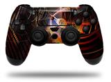 WraptorSkinz Skin compatible with Sony PS4 Dualshock Controller PlayStation 4 Original Slim and Pro Solar Flares (CONTROLLER NOT INCLUDED)