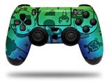 WraptorSkinz Skin compatible with Sony PS4 Dualshock Controller PlayStation 4 Original Slim and Pro Cute Rainbow Monsters (CONTROLLER NOT INCLUDED)