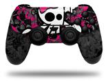 WraptorSkinz Skin compatible with Sony PS4 Dualshock Controller PlayStation 4 Original Slim and Pro Girly Skull Bones (CONTROLLER NOT INCLUDED)