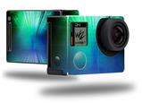 Bent Light Seafoam Greenish - Decal Style Skin fits GoPro Hero 4 Black Camera (GOPRO SOLD SEPARATELY)