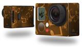 Bokeh Music Orange - Decal Style Skin fits GoPro Hero 3+ Camera (GOPRO NOT INCLUDED)