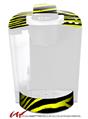 Decal Style Vinyl Skin compatible with Keurig K40 Elite Coffee Makers Zebra Yellow (KEURIG NOT INCLUDED)