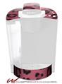 Decal Style Vinyl Skin compatible with Keurig K40 Elite Coffee Makers Leopard Skin Pink (KEURIG NOT INCLUDED)