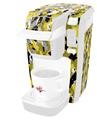 Decal Style Vinyl Skin compatible with Keurig K10 / K15 Mini Plus Coffee Makers WraptorCamo Digital Camo Yellow (KEURIG NOT INCLUDED)