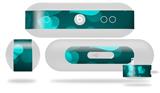 Decal Style Wrap Skin fits Beats Pill Plus Bokeh Hearts Neon Teal (BEATS PILL NOT INCLUDED)