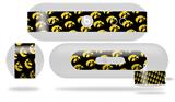 Decal Style Wrap Skin fits Beats Pill Plus Iowa Hawkeyes Tigerhawk Tiled 06 Gold on Black (BEATS PILL NOT INCLUDED)
