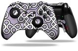 Locknodes 03 Lavender - Decal Style Skin fits Microsoft XBOX One ELITE Wireless Controller