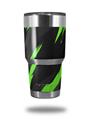 Skin Decal Wrap for Yeti Tumbler Rambler 30 oz Jagged Camo Neon Green (TUMBLER NOT INCLUDED)