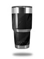 Skin Decal Wrap for Yeti Tumbler Rambler 30 oz Jagged Camo Black (TUMBLER NOT INCLUDED)