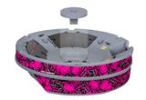 Scattered Skulls Hot Pink - Vinyl Skin Wrap Graphic fits Ultraskiff 360 (ULTRASKIFF NOT INCLUDED)
