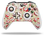 WraptorSkinz Decal Skin Wrap Set works with 2016 and newer XBOX One S / X Controller Lots of Santas (CONTROLLER NOT INCLUDED)