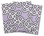 WraptorSkinz Vinyl Craft Cutter Designer 12x12 Sheets Locknodes 03 Lavender - 2 Pack