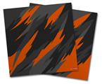 Vinyl Craft Cutter Designer 12x12 Sheets Jagged Camo Burnt Orange - 2 Pack