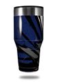 Skin Decal Wrap for Walmart Ozark Trail Tumblers 40oz Baja 0040 Blue Navy (TUMBLER NOT INCLUDED) by WraptorSkinz