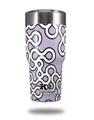 Skin Decal Wrap for K2 Element Tumbler 30oz - Locknodes 03 Lavender (TUMBLER NOT INCLUDED) by WraptorSkinz