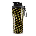 Skin Wrap Decal for IceShaker 2nd Gen 26oz Iowa Hawkeyes Tigerhawk Tiled 06 Gold on Black (SHAKER NOT INCLUDED)