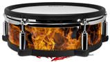 Skin Wrap works with Roland vDrum Shell PD-128 Drum Open Fire (DRUM NOT INCLUDED)