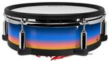 Skin Wrap works with Roland vDrum Shell PD-128 Drum Smooth Fades Sunset (DRUM NOT INCLUDED)
