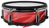 Skin Wrap works with Roland vDrum Shell PD-128 Drum Mystic Vortex Red (DRUM NOT INCLUDED)