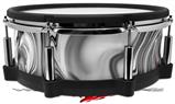 Skin Wrap works with Roland vDrum Shell PD-140DS Drum Liquid Metal Chrome Wide (DRUM NOT INCLUDED)