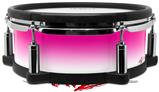 Skin Wrap works with Roland vDrum Shell PD-108 Drum Smooth Fades White Hot Pink (DRUM NOT INCLUDED)