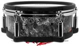 Skin Wrap works with Roland vDrum Shell PD-108 Drum Marble Granite 06 Black Gray (DRUM NOT INCLUDED)