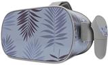 Decal style Skin Wrap compatible with Oculus Go Headset - Palms 01 Purple On Purple (OCULUS NOT INCLUDED)